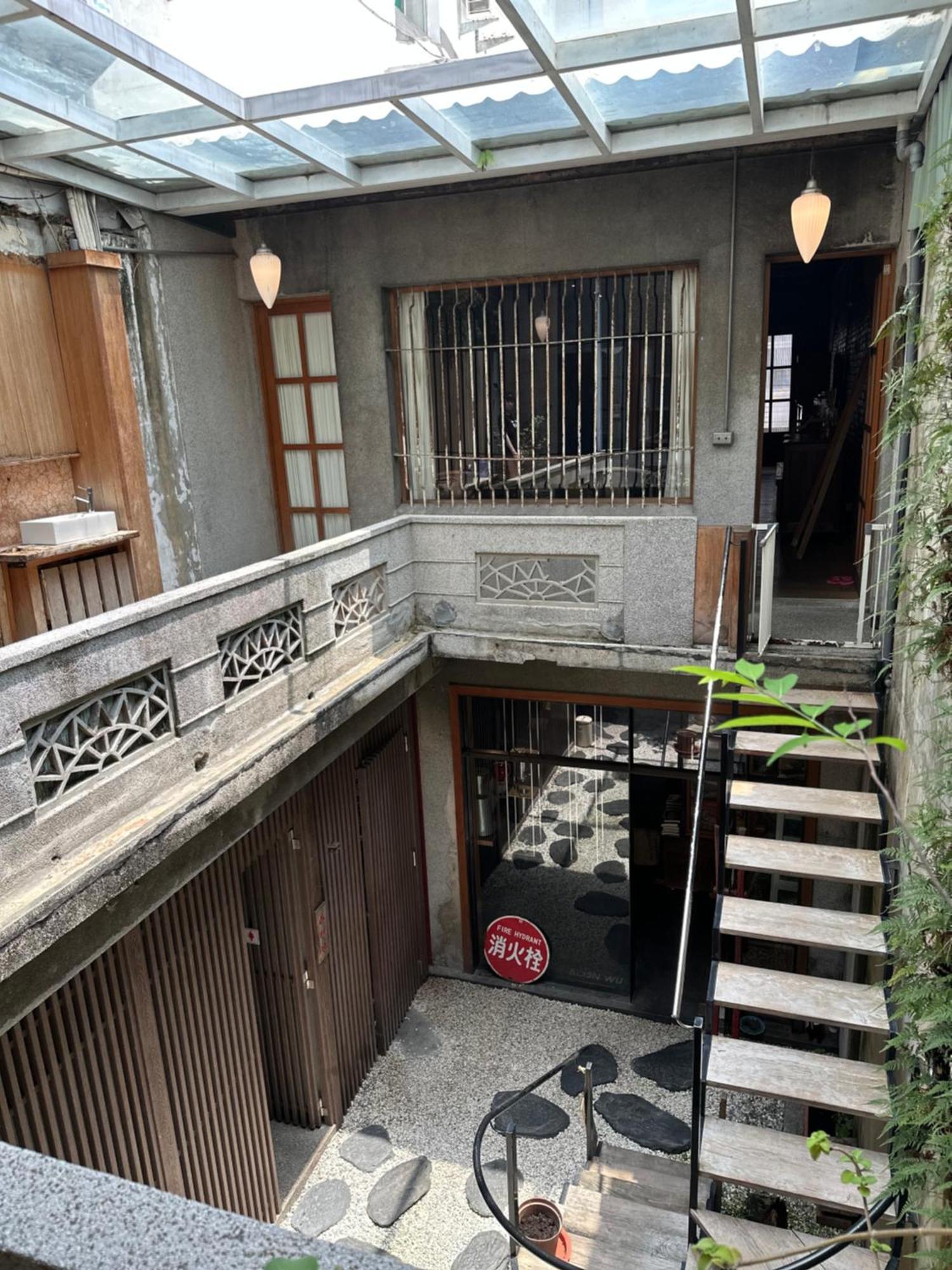 和寂百年天井老房子包棟民宿wabisabi Japanese Entire Home Tchaj-nan Exteriér fotografie