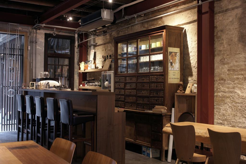 和寂百年天井老房子包棟民宿wabisabi Japanese Entire Home Tchaj-nan Exteriér fotografie