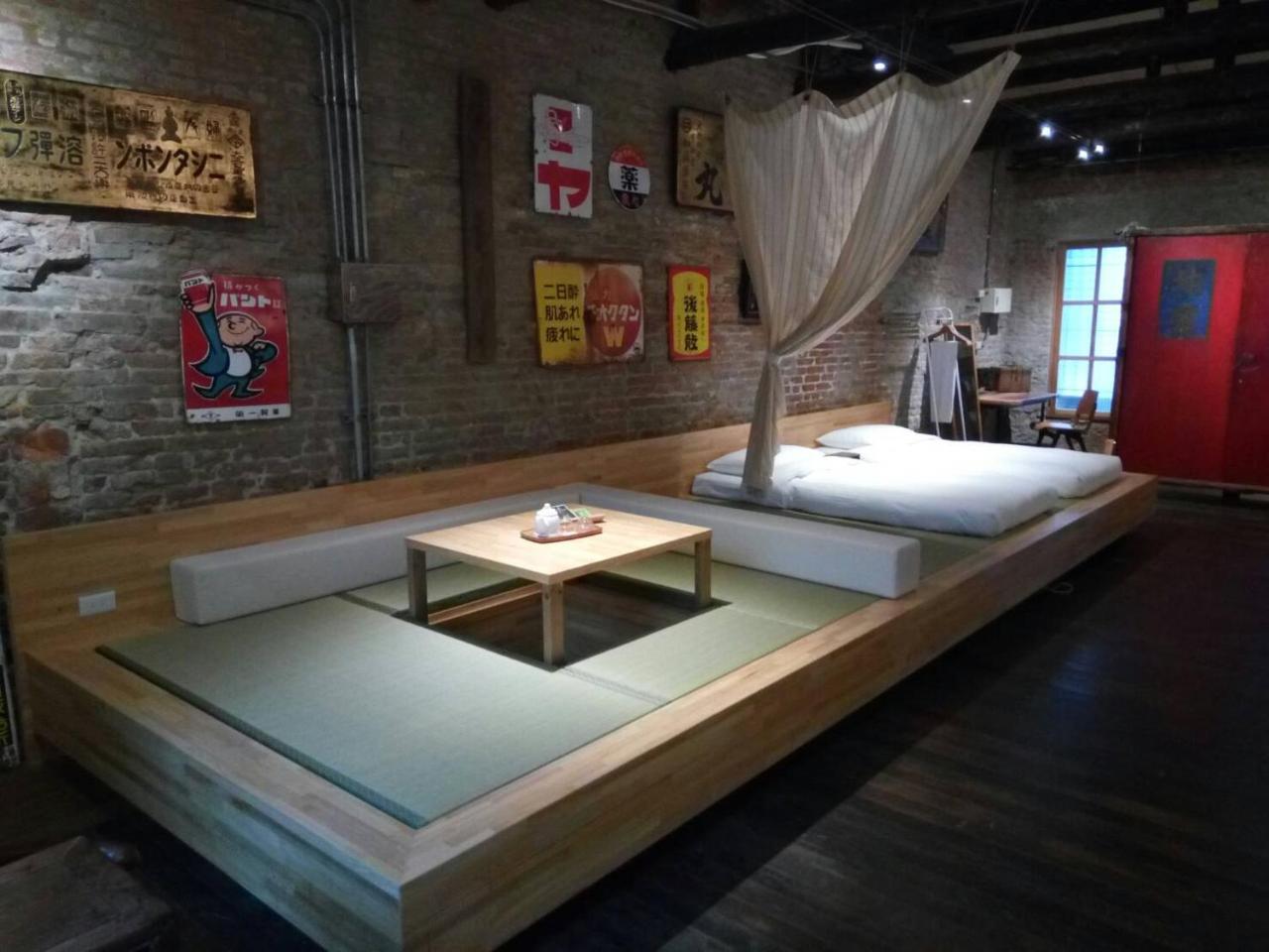 和寂百年天井老房子包棟民宿wabisabi Japanese Entire Home Tchaj-nan Exteriér fotografie