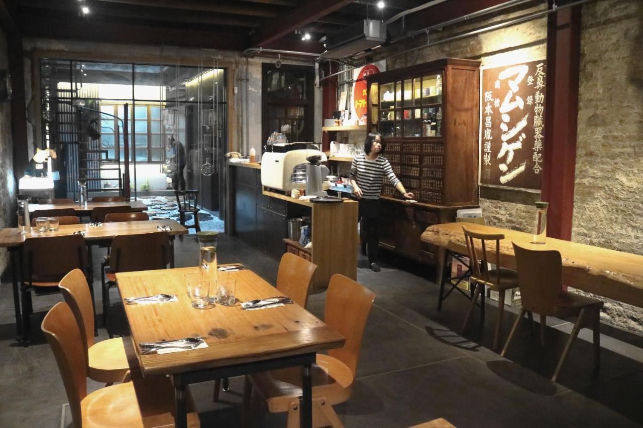和寂百年天井老房子包棟民宿wabisabi Japanese Entire Home Tchaj-nan Exteriér fotografie