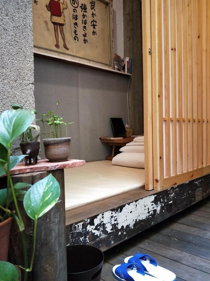 和寂百年天井老房子包棟民宿wabisabi Japanese Entire Home Tchaj-nan Exteriér fotografie