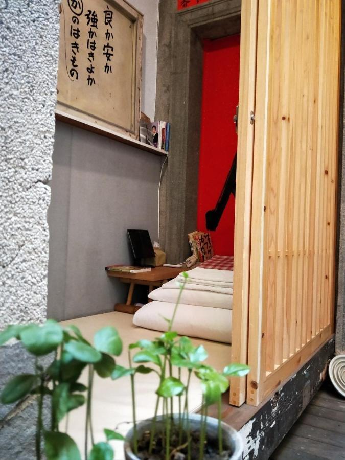 和寂百年天井老房子包棟民宿wabisabi Japanese Entire Home Tchaj-nan Exteriér fotografie
